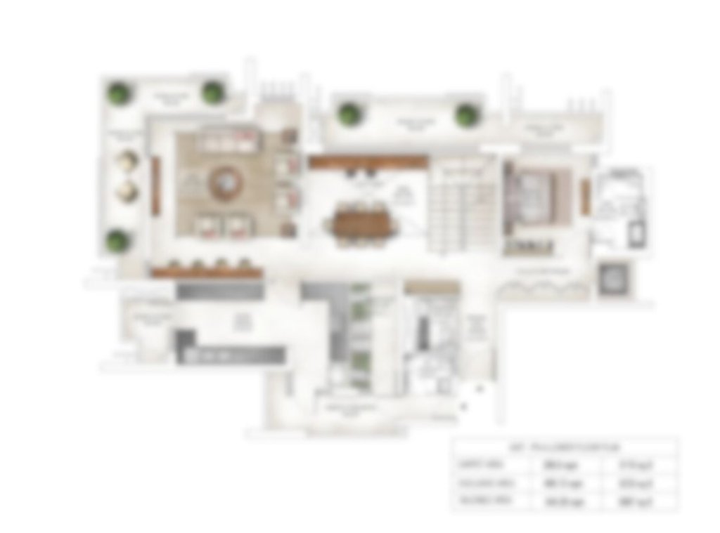 krisumi Tower 1 unit plan