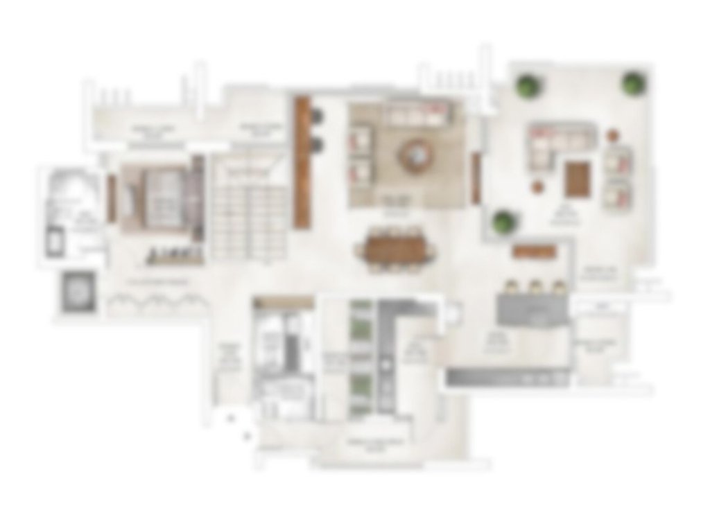 krisumi Tower 1 unit plan