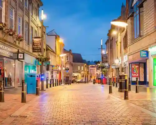 Swastik Greens Shopping Area Artistic Image